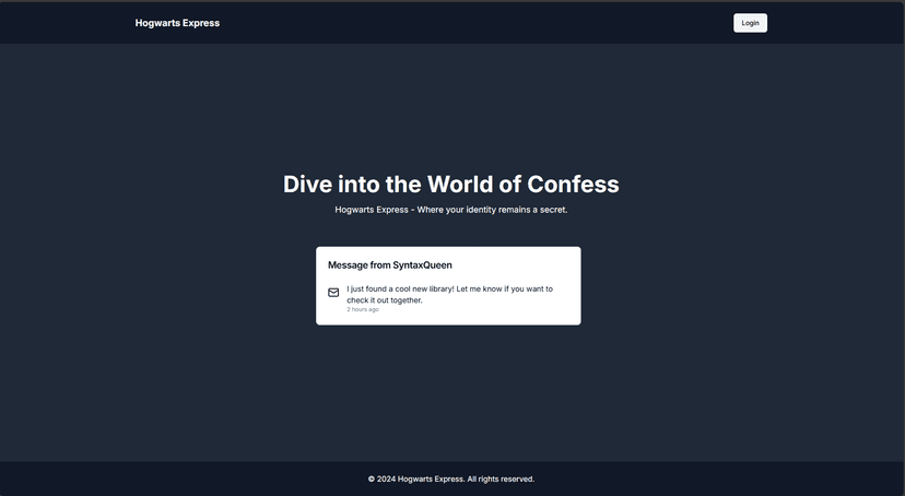 Confession App