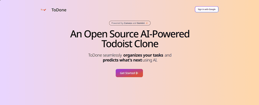 AI‑Powered Todo App